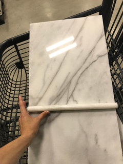 Pencil, schluter or bullnose finish for marble shower?