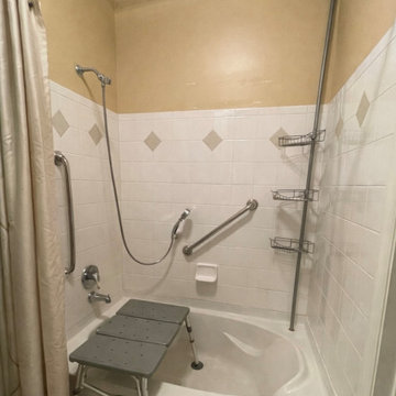 Walk-In Shower Conversion with Schluter Waterproofing System