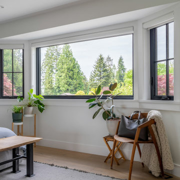 North Vancouver Board and Batten Home | Window and Door Replacement