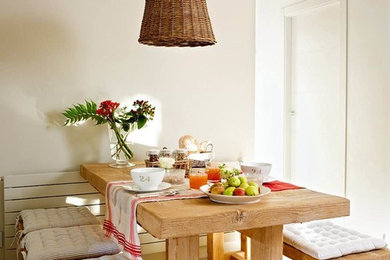 Dining room - craftsman dining room idea in Other
