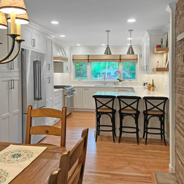 Kitchen & Hall Bath Transformation