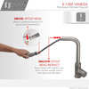 STYLISH Pull Down Stainless Steel Kitchen Faucet K-130S