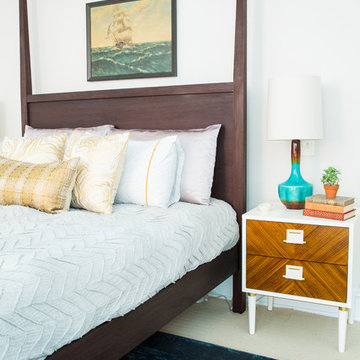 MAINLINE BRIGHT + BOLD MASTER BEDROOM