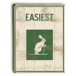 Artehouse - Bunny Slope Wooden Sign - Wooden wall d̩cor perfect for your home or office remodel!  All signs are ready to hang, all you need is a space on your wall.