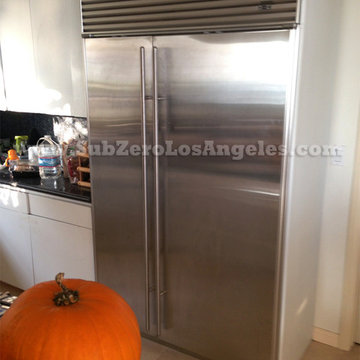 Sub Zero 632 model serviced in Malibu, CA