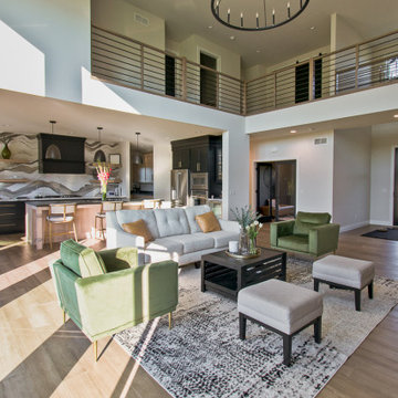 Wisconsin Country Luxe | Contemporary Textures with a Hint of Rustic Glam