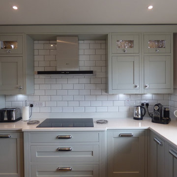grey in-frame kitchen - fellside housing development