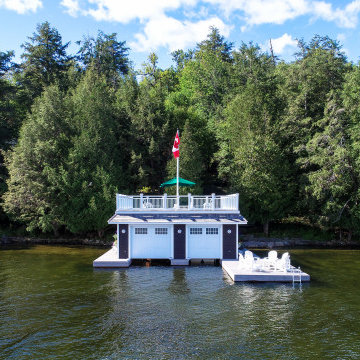 Elegant Muskoka Boathouse
