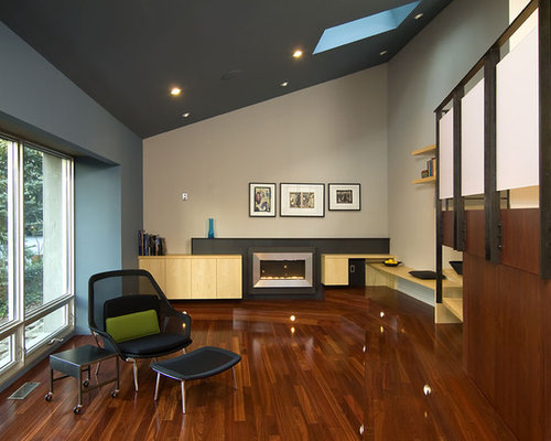 Living Room Vaulted Ceiling Design Ideas & Remodel ...