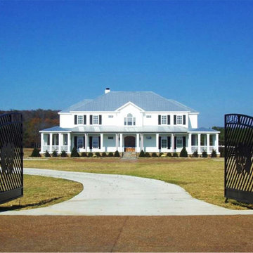 Equestrian Estate: House from Main Gate