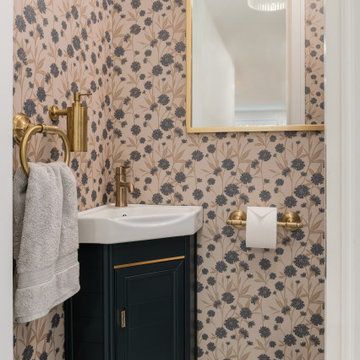 Tiny Entryway Powder Room