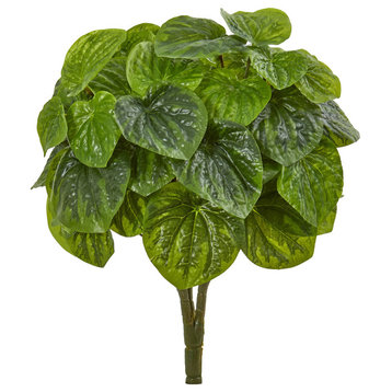 14" Peperomia Artificial Plant, Set of 6, Real Touch