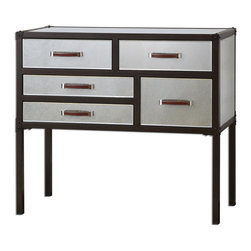 Larimore Mirrored Console Chest - Buffets And Sideboards