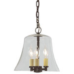 JVI Designs - Three Light Greenwich Hanging Bell Lantern, Oil Rubbed Bronze - We aim to provide an extensive collection of distinct lighting used to create a special atmosphere. From bell jars to chandeliers or wall sconces to flush mounts, our products are sure to fulfill a desired look.