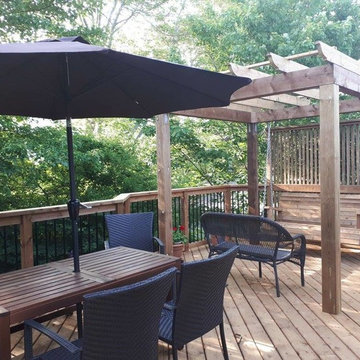 Deck and Patio Designs-Pressure Treated Decking