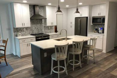 Minimalist home design photo in Tampa