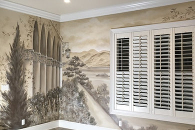 Grisaille Mural
