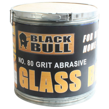 Black Bull 80 Grit Abrasive Glass Beads