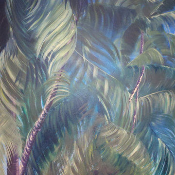 Bedroom Beach Mural