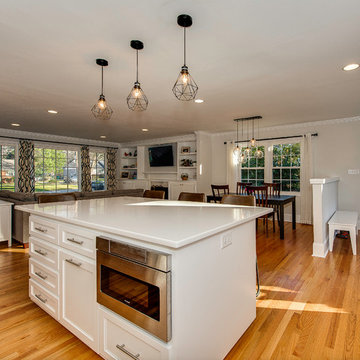 Split level home remodel