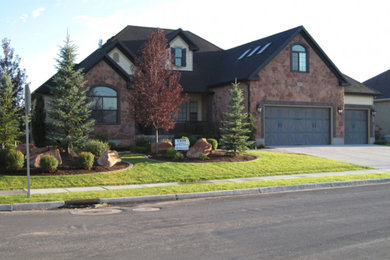 Trendy exterior home photo in Salt Lake City