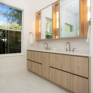 Elegant Contemporary Bathroom with Scandinavian Touch