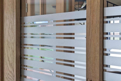 Idée de décoration pour une entrée minimaliste.