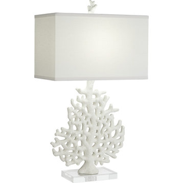 Kahala Coral Lamp White