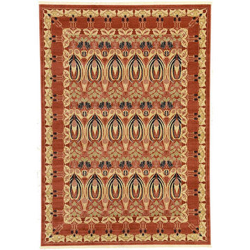 Traditional Stirling 7'x10' Rectangle Sienna Area Rug