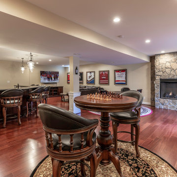 Amazing Basement Remodel, with Irresistible Wine Cellar in Ashburn VA