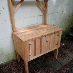 Cedar Potting Bench - Potting Benches