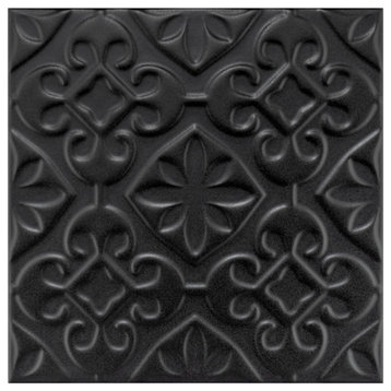 Triplex Valverde Black Ceramic Wall Tile