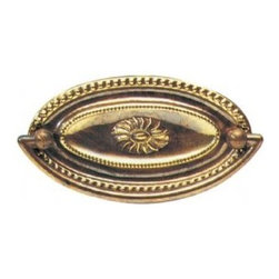 Oval Plate Handles - Cabinet And Drawer Handle Pulls