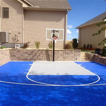 Outdoor Game Courts for all Sports in Small Backyard Space