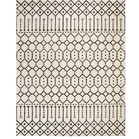 Safavieh Himalaya HIM903 Rug 10'x14' Ivory/Black Rug