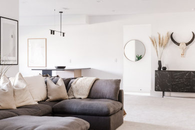 Inspiration for a modern home design remodel in Salt Lake City