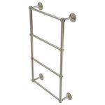 Allied Brass - Monte Carlo 4 Tier 30" Ladder Towel Bar, Polished Nickel - The ladder towel bar from Allied Brass Monte Carlo Collection is a perfect addition to any bathroom. The 4 levels of height make it fun to stack decorative towels and allows the towel bar to be user friendly at all heights. Not only is this ladder towel bar efficient, it is unique and highly sophisticated and stylish. Coordinate this item with some matching accessories from Allied Brass, or mix up styles using the same finish!