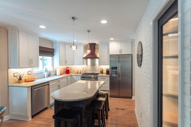 Kitchen - contemporary kitchen idea in DC Metro