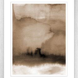 Desert Haze Watercolour Print - Fine Art Prints