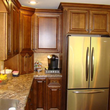 Custom Birch Cabinet Kitchen Remodel