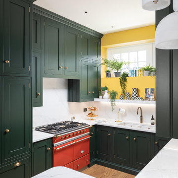 Eclectic Shaker Kitchen