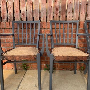 Dining chairs restoration.