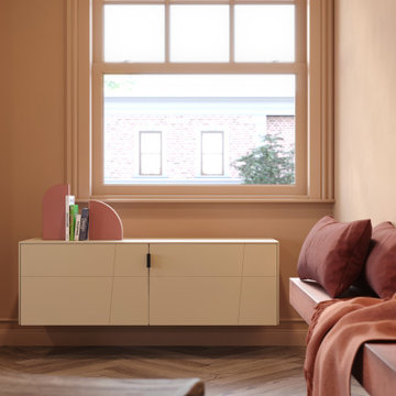 Rose sideboard in earthy sand