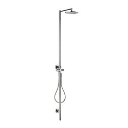 Axor Starck Shower Column Trim with Thermostat - Showerheads And Body Sprays
