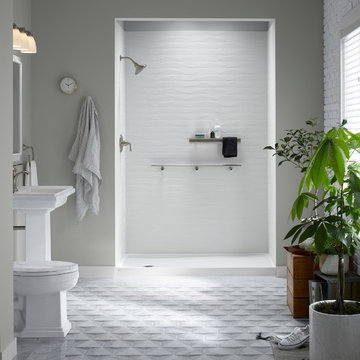 KOHLER LuxStone Shower System Variation Ideas