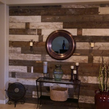 Reclaimed Barnwood Accent Wall