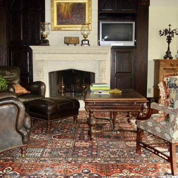 Four Seasons Panel Design Persian Bakhtiari inspires living room rug reveal!