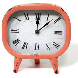 Midcentury Desk And Mantel Clocks by Stratton Home Decor