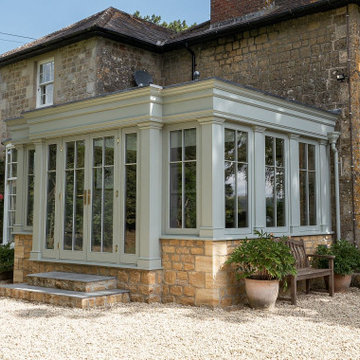 Orangery for Period Lodge House in Wiltshire