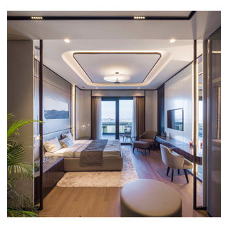 Yesilyaka Su Show Villa Deniz - Modern - Bedroom - Other - by monoblok ...